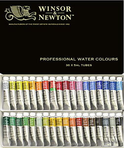 Winsor & Newton EBU[&j[g ʊG vtFbViEEH[^[J[ 36FZbg 5ml 18809836