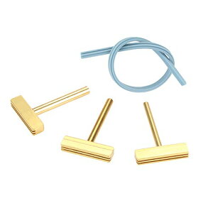 4個 はんだごてのヒント Tチップはんだごて Tはんだごてのヒント はんだごてT-先端ヘッド はんだごての先端 T字型ヘッド 30W 40W 60W 液晶画面の修復 はんだごて セット 真鍮こて先