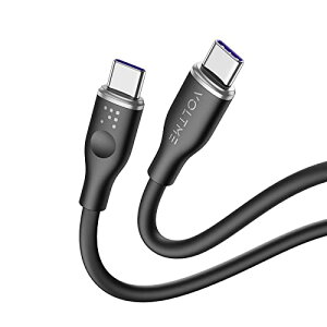 USB Type C P[u VOLTME 100W PDΉ }[d ϋv usb P[u VRfލ̗p ܂Ȃ fh~ Macbook Pro/Air iPad m[gp\R Galaxy Google Pixel Android(AhCh) eΉ USB-C & USB-C