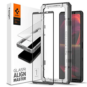 Spigen AlignMaster Sʕی KXtB Sony Xperia 5 III p KChgt \j[ Xperia5 iii Ή ی tB tJo[ 1