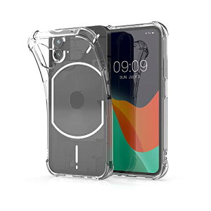 kwmobile NX^ P[X Nothing Phone (1)Ή TPU VR P[X R[i[یt -  X}z Jo[ Ή