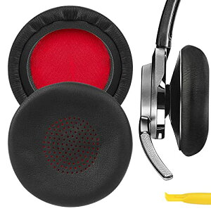 Geekria �C���[�p�b�h QuickFit �݊��� �p�b�h �v�����g���j�N�X Plantronic Voyager Focus UC B825, Voyager Focus 2 UC, BLACKWIRE 5220 5210 7225, Backbeat Sense �w�b�h�z���ɑΉ� �p�b�h �C���[/�C���[�J�b�v �v���e�C��