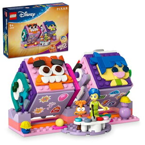 レゴ(LEGO) インサイド・ヘッド2の気持ちキューブ おもちゃ 玩具 プレゼント 誕生日 ブロック クリスマス 女の子 男の子 子供 9歳 10歳 11歳 小学生 ごっこ遊び おままごと ディズニー グッズ 432