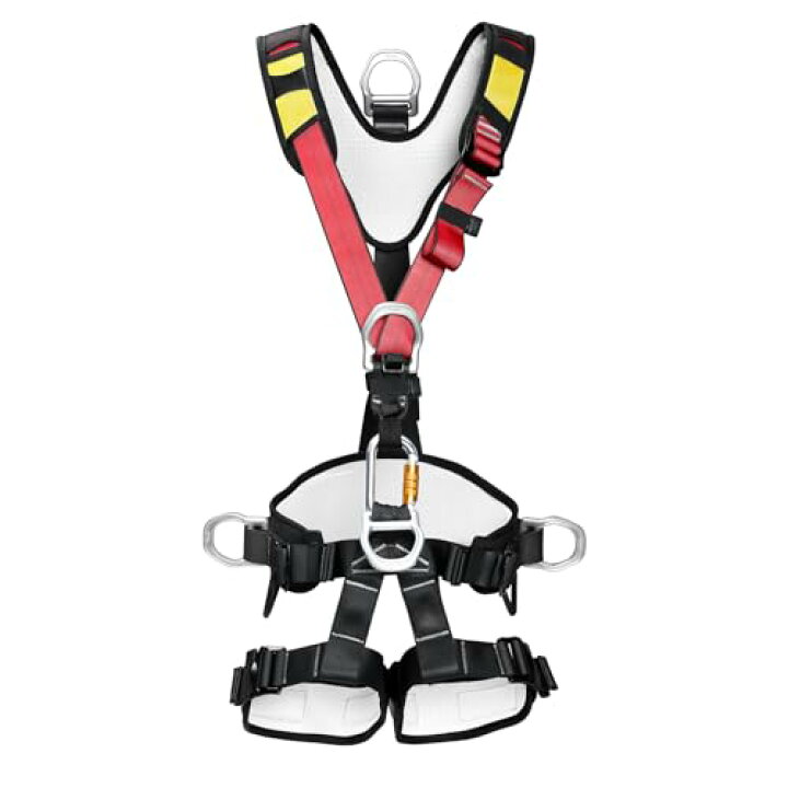 墜落制止用器具メッシュハーネス｜ミドリ安全株式会社 [YHIYDFSF] 保護安全ハーネス ハーネスキット ロッククライミング 電力工事などの垂直空間作業用 (色 : A)