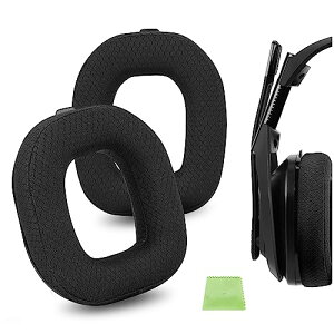 Geekria �C���[�p�b�h Comfort �݊��� �p�b�h Astro A40 TR �w�b�h�z���ɑΉ� �p�b�h �C���[/�C���[�J�b�v (���b�V���t�@�u���b�N/��)