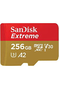 SanDisk 256GB microSDJ[h SDXC UHS-1 U3 V30 4K Ultra HDΉ SDSQXA1-256G-GN6MN [sAi]