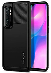 [Spigen] Xiaomi Mi Note 10 Lite P[X ϏՌ TPU \tgP[X Ռ z h~ J t ی VI~ ~[m[g10 Cg Jo[ VsQ MbhEA[}[ ACS01306 (}bgEubN)