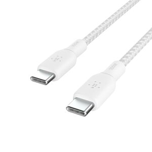 Belkin USB-C to USB-C ґgP[u 100WΉ }[d PDΉ ϋv MacBook/iPad mini/iPad Pro/iPad Air/Galaxy/AndroidX}[gtHΉ 2[g ubN BOOSTCHARGE CAB014bt2MBK