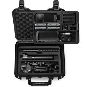 Lekufee Insta360 X4 P[X h[P[X [ł܂Insta360 X4/Insta360 ONE X3/Insta360 ONE X2 ANVJƂ & ƃJANZT[iy Sʕی^ ho ϏՌ Ϗj(P[X