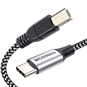 MOSWAG MIDI USB ϊP[uiUSB-A-USB-BjUSB Type Cv^[P[uI[fBIDAC ~LT[ MIDIL[{[hA dqsAmA DJRg[ Av^[ AX Li[A FAX}V At@bNX