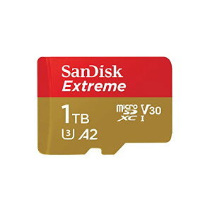 SanDisk 512GB Extreme microSDXC UHS-I Memory Card with Adapter - C10, U3, V30, 4K, 5K, A2, Micro SD Card - SDSQXAV-512G-GN6MA