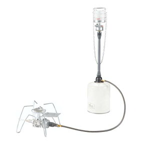 キャンピングムーン(CAMPING MOON) ツーウェイアダプターバーチカル ガス分岐アダプター ランタンポール付き 2WAY-1-IN-1 Z26/Z28-60