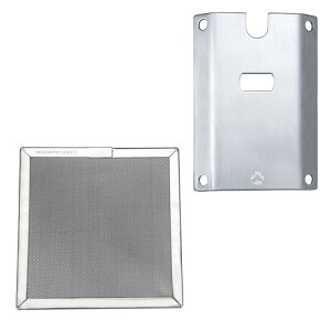 キャンピングムーン(CAMPING MOON) 綾織ハイメッシュ バーナーパット Mサイズ CB-JCB用遮熱板付き ST-JCB/US-150