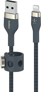 Belkin USB to CgjO ґgVR P[u iPhone 14 / 13 / 12 / SE / 11 / XR Ή }[d ϋv MFiF 1[g u[ BOOST CHARGEFlex CAA010bt1MBL