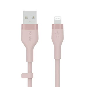 Belkin USB to CgjO VR P[u iPhone 14 / 13 / 12 / SE / 11 / XR Ή }[d ϋv MFiF 1[g sN BOOST CHARGEFlex CAA008bt1MPK