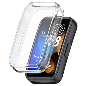 NUPO for HUAWEI Band 9 / 8 P[X X}[gEHb` Sʕی TPU bL EȒP ^b`x ϏՌ h~ HUAWEI Band9 / Band8 یJo[ pJo[ (NA)