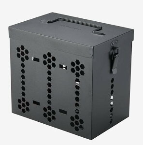 キャンピングムーン(CAMPING MOON) CB缶 6缶式 カートリッジボックス キャリーボックス スチール製 BKC63