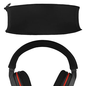 Geekria �w�b�h�o���h �݊��� �w�b�h�z���w�b�h�o���h TurtleBeach ELITE PRO, Ear Force Stealth 600, Stealth 700 Gaming �Ή� �����p �p�b�h (�u���b�N)