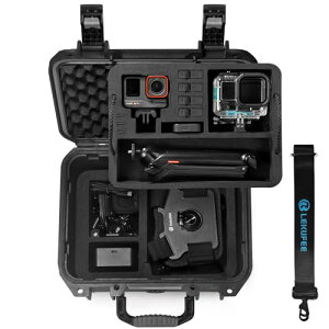 Lekufee Insta360 Ace Pro 2hn[hP[XAInsta360 Ace Pro/Insta360 Ace hANVJт̑̃ANZT[ɑΉ (P[X̂) (V_[Xgbvtj