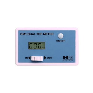 HM Digital �N���m�X���C���򐅊�p �f���A���C�����C��TDS���j�^�[ DM-1