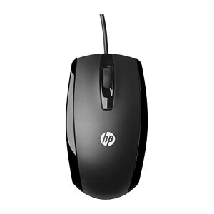 HP X500 有線マウス - 有線USBマウス Windows PC デスクトップ、ノートパソコン、Mac、コンピューター、Chromebook用 右または左利きの使用 (E5E76AA#ABA)