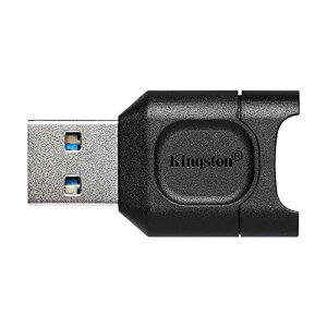 Kingston microSD[ J[h[_[ USB3.2/UHS-IIΉ MOBILELITE PLUS microSD [_[ MLPM 2Nۏ