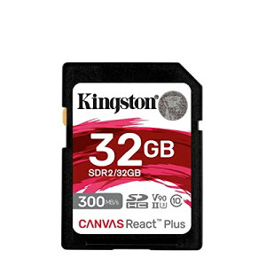LOXg SDXCJ[h 32GB ő300MB/s UHS-II V90 4K 8K Canvas React Plus SDR2/32GB J[ĥ iԕۏ