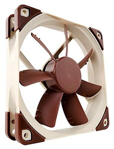 Noctua NF-S12A PWM, プレミアム 静音 ファン, 4-Pin接続 (120mm, ブラウン)
