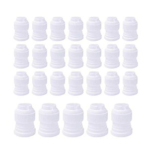 クリーム 絞り口金用り替えキャップ プラスチック30個セット