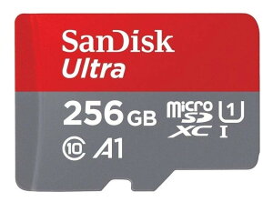 SanDisk microSDXC 100MB/s 256GB Ultra TfBXN SDSQUAR-256G-GN6MN COpbP[Wi [sAi]