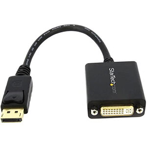 StarTech.com DisplayPort - DVIfAN ANeBuϊA_v^/2560x1600 60Hz/DP1.2 - DVI-D rfIRo[^/USBoXp[/b`tDPRlN^ DP2DVID2