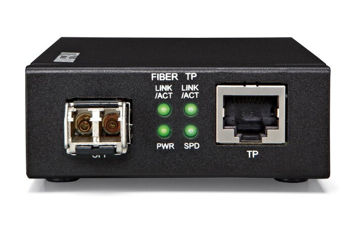 バッファロー 光メディアコンバータ 2芯マルチモード 100BASE-TX 