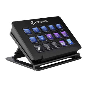 Elgato Stream Decky15L[zzCuRec쐬p̃Rg[[ zMҌfoCX OBS/Streamlabs/Twitch/YouTubeAg(߉\ȃX^ht)Windows 10/macOS(10.13Ƃȍ~)Ή