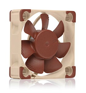 Noctua NF-A4x10 PWM, �v���~�A�� �É� �t�@��, 4-Pin�ڑ� (40x10mm, �u���E��)