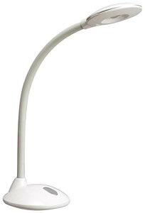 ジェントス LEDデスクライト 【明るさ 240ルーメン】 ホワイト DK-R156WH