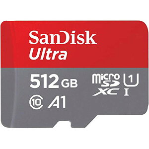 SanDisk ( TfBXN ) 512GB ULTRA microSDXC UHS-I card A_v^t SDSQUAR-512G-GN6MA [ COpbP[W ]