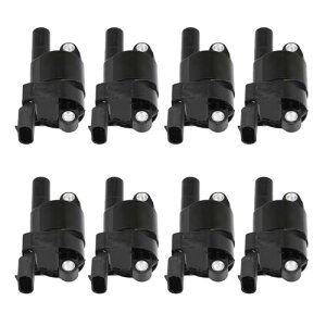 VekAuto Cadi-llac�ɑΉ� �G�X�J���[�h 2007-2014 �p 8�Z�b�g �C�O�j�b�V�����R�C�� �ϋv���̂���ABS���^���� �� �G���W���C�O�j�b�V�����R�C���̌����i