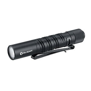 OLIGHT(�I�[���C�g) I3T EOS LED�����d�� �t���b�V�����C�g 180���[���� �~�j �y�� IPX8�h�� �e�[���X�C�b�` �n���f�B���C�g 1.5V�P4�d�r�t�� �h�� ��d�΍� �ً}�p �L�����v �U�� (Black)