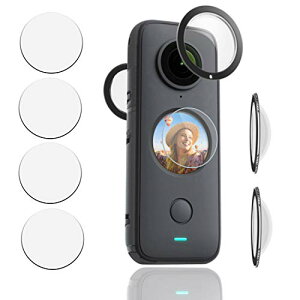 LASTE for Insta360 ONE X2 �t�B���� Insta360 ONE X2 �J���� �����Y�ی�t�B���� �̉t���ی� /�L�Y�h�~/�����ߗ� insta360 one x2 �����Y�K�[�h[6������]
