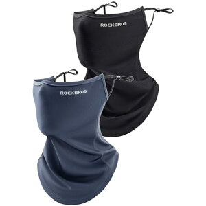 ROCKBROS �t�F�C�X�J�o�[ uv�J�b�g �ėp �⊴ �l�b�N�J�o�[ �l�b�N�E�H�[�}�[ ���Ă��h�~ UPF50+ ���ꂵ���Ȃ� �z������ �h�� �h�o �y�� �X�|�[�c �o�C�N �����j���O �S���t �ނ� ���O���΍� �i�u