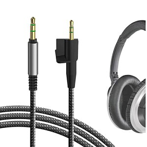 Geekria �P�[�u�� �i�C�����ґg �݊��� �I�[�f�B�I�R�[�h �{�[�Y Bose AE AE2, AE2i, AE2w �w�b�h�z���P�[�u���A2.5mm �ɓK������ 1.2 m