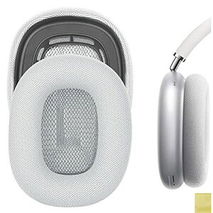 Geekria �C���[�p�b�h QuickFit �݊��� �p�b�h �A�b�v�� Apple Airpod MAX �w�b�h�z���ɑΉ� �C���p�b�h/�C���[�N�b�V����/�C���[�J�b�v (�v���e�C�����U�[/�V���o�[)