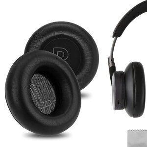 Geekria �C���[�p�b�h Elite �݊��� �p�b�h �O�A���h�I���t�Z��Bang & OLUFSENs Beoplay H9, H7 (Not Compatible with H9 3rd Gen, h9i) �w�b�h�z���ɑΉ� �p�b�h �C���[/�C���[�J�b�v (�����X�L��/�u���b�N)