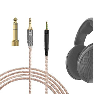 Geekria �P�[�u�� Apollo �݊��� �I�[�f�B�I�R�[�h �[���n�C�U�[ Sennheiser HD620S, HD599, HD598, HD550, HD505 �w�b�h�z���P�[�u���A2.5mm �ɓK������ 3m