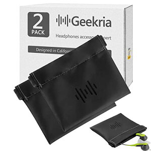 Geekria 2�p�b�N �\�t�g ���U�[ �w�b�h�z�� �|�[�` �X���[�u �w�b�h�z�� �X���[�u �|�P�b�g ���K���� �����̐��� USB������/SD/TF�J�[�h/�L�[���[ �֗��ȃX�}�z �A�N�Z�T���[