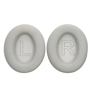 kwmobile 2x �w�b�h�z���J�o�[ Anker Soundcore Life Q20�Ή� �����p�C���[�p�b�h - �N�b�V���� PU���U�[ �O���[