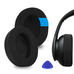 Geekria �C���[�p�b�h Sport �݊��� �p�b�h �A���J�[ Anker Soundcores Life Q10, Q10 BT, Life 2 NEO �w�b�h�z���ɑΉ� �p�b�h �C���[/�C���[�J�b�v��p�W�F�� (�u���b�N)