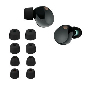 kwmobile 8x C[`bv Sony WF-1000XM5 / WF-1000XM4Ή C[s[X - p 4̃TCY Zbg - VR CzLbv