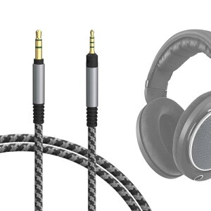Geekria P[u iCґg ݊ I[fBIR[h[nCU[ Sennheiser HD620S, HD599SE, HD599, HD598, HD598SE, HD560S, HD598SR, HD400Pro, HD579, HD569, HD550, HD505 wbhzP[uA2.5mm ɓK 1.2m