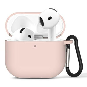 Geekria �V���R�� �J�o�[ �݊��� �J�o�[ �A�b�v�� Apple AirPods 4 �Ή� True Wireless Earbuds �[�d�P�[�X�J�o�[ �O���J�o�[ �L�[�z���_�[�t�b�N�t���A�[�d�|�[�g�A�N�Z�X�\ (�s���N)